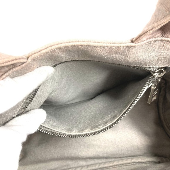 PRADA Canapa Logo 2-Way Bag, Shoulder Crossbody Tote Handbag, Canvas, Women's... - Picture 12 of 16